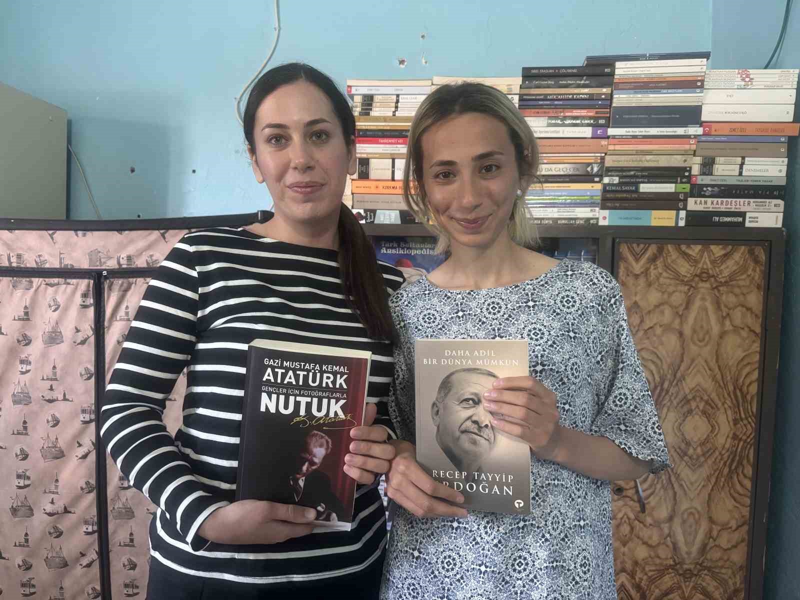 Mardin’de iki kız kardeşin okuma azmi engel tanımıyor