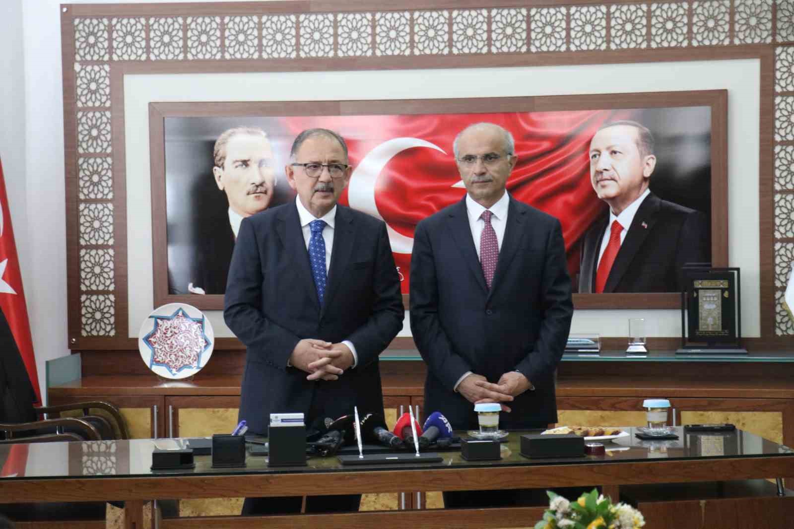 Bakan Özhaseki: 