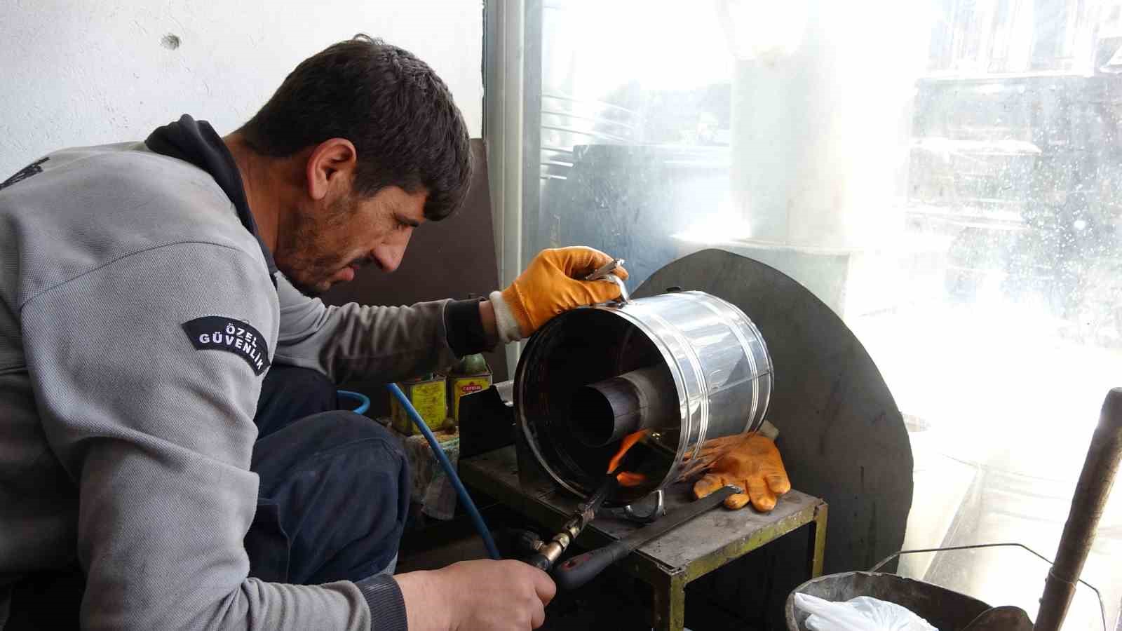 Van’da mangal ve semaver satışları arttı