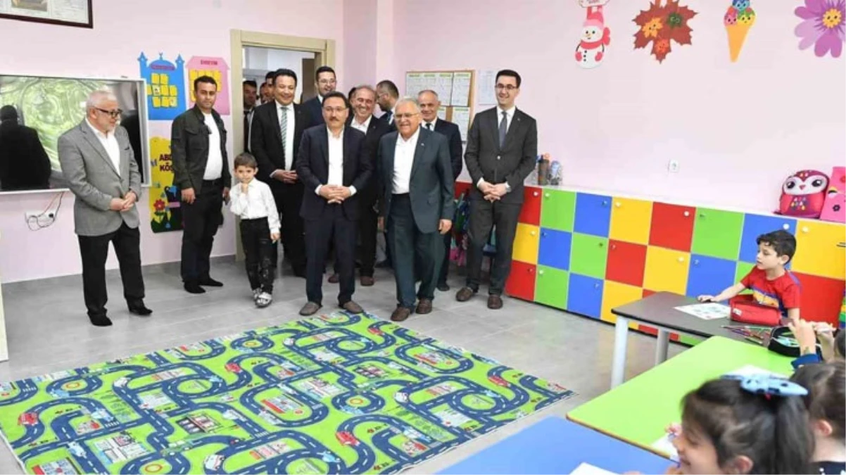 Kayseri'de bir spor okulu daha hizmete açıldı