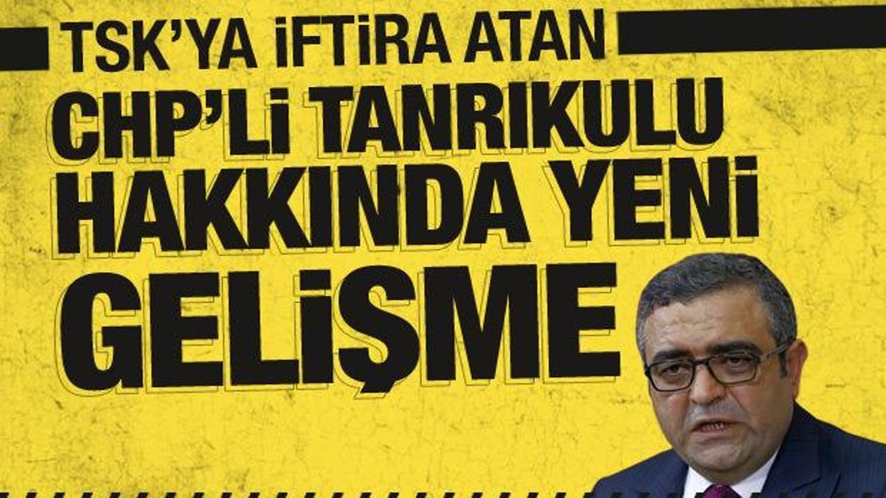 Adalet Bakanı Tunç’tan Sezgin Tanrıkulu açıklaması: Soruşturma izni verildi