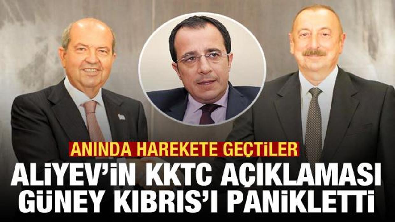 Aliyev’in KKTC açıklaması Güney Kıbrıs’ı panikletti