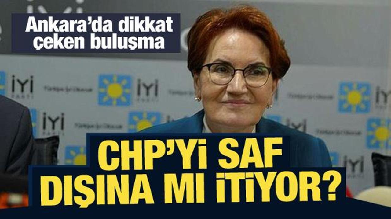 Ankara’da dikkat çeken buluşma: Akşener, CHP’yi saf dışına mı itiyor?