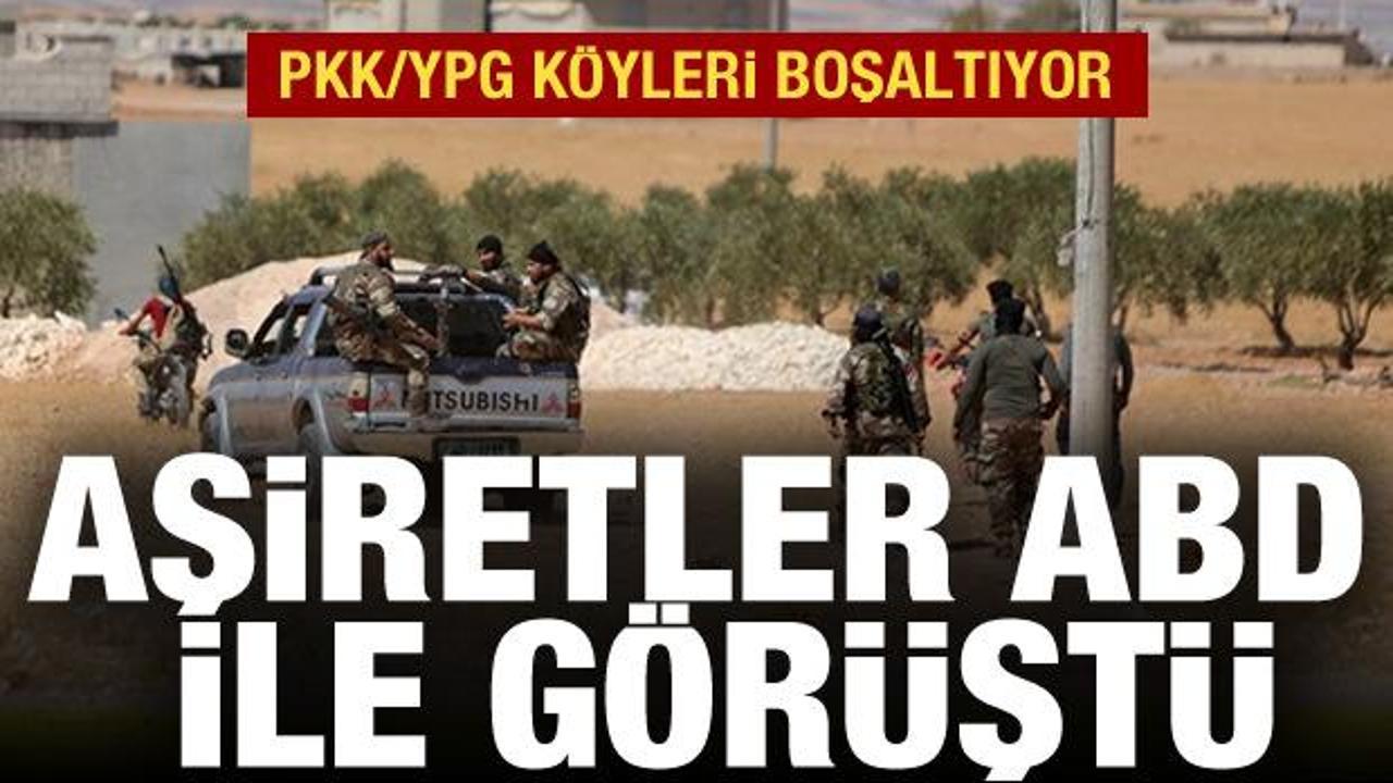 Arap aşiretleri ABD ile görüştü: PKK/YPG Deyrizor’daki bazı köylerden çıktı