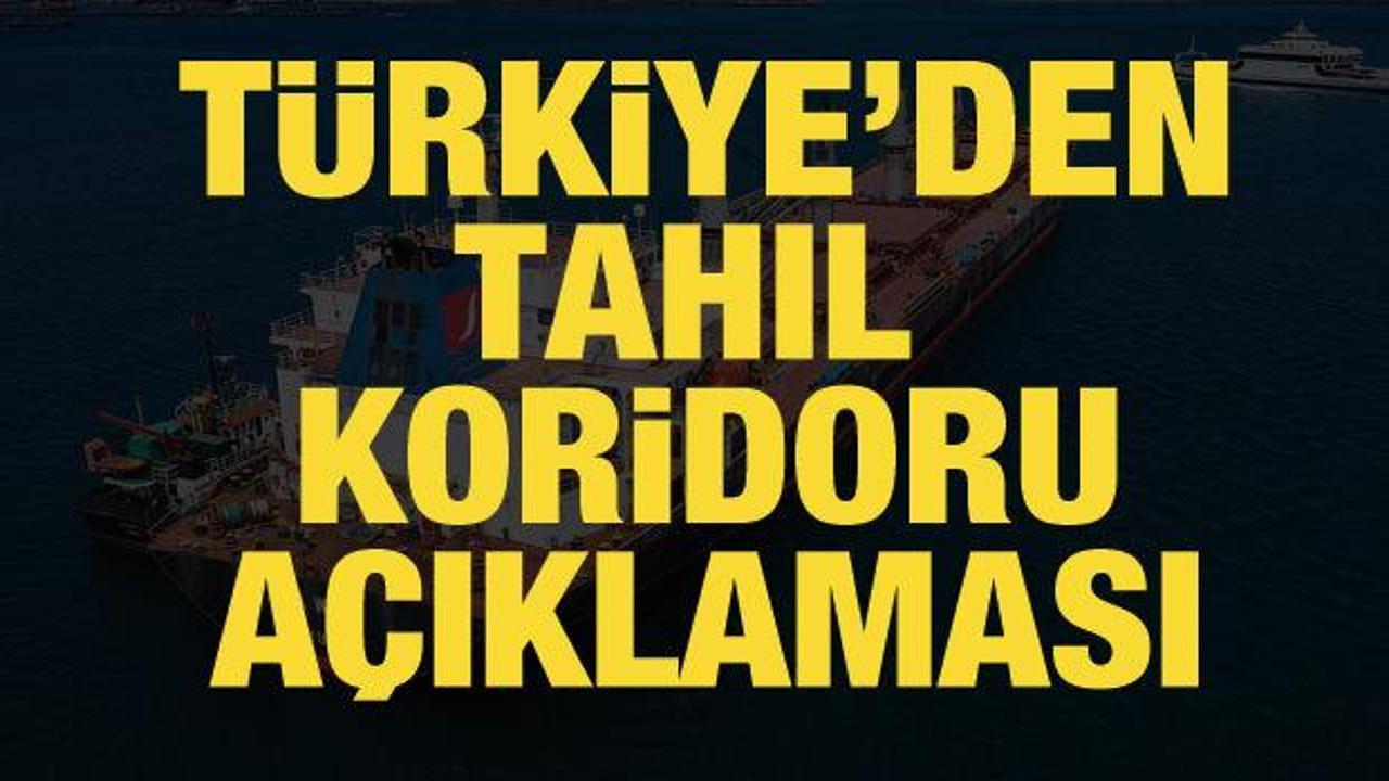 Bakan Güler’den tahıl koridoru açıklaması