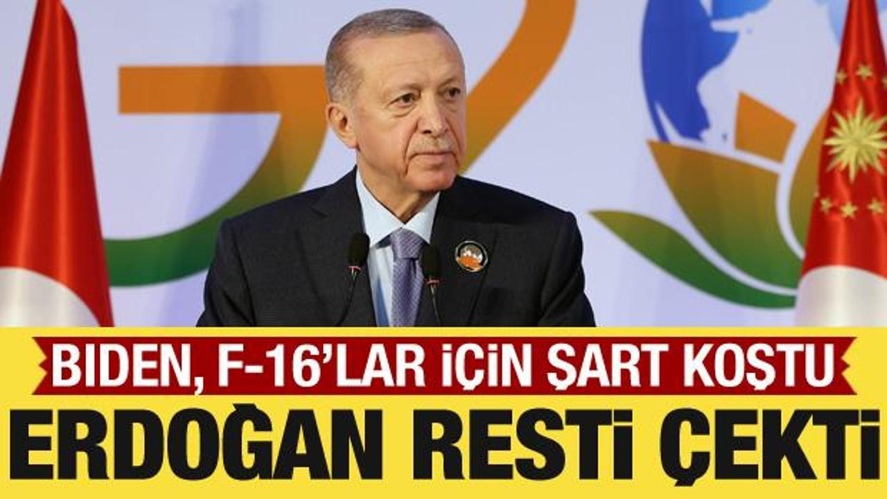 Cumhurbaşkanı Erdoğan’dan Biden’a rest: Mümkün değil!