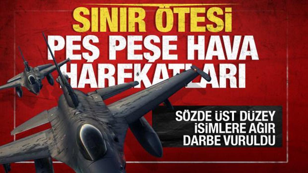 Gara’ya peş peşe hava harekatları… MSB: Çok sayıda terörist etkisiz hale getirildi