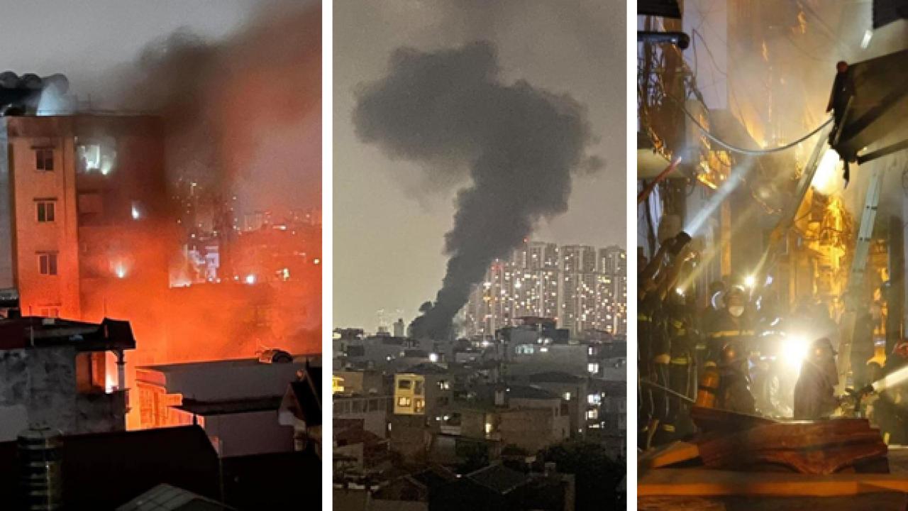 Vietnam’da 9 katlı apartmanda yangın: 56 ölü