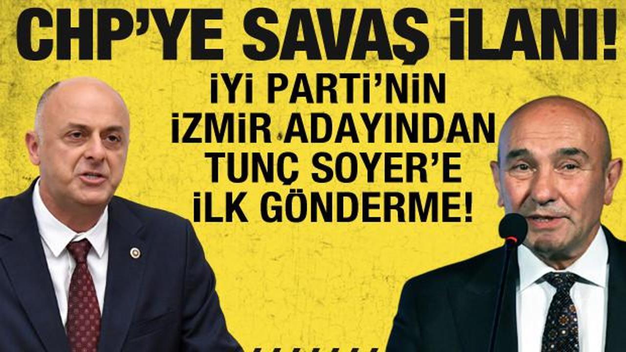 İYİ Partili Ümit Özlale’den Tunç Soyer’e gönderme