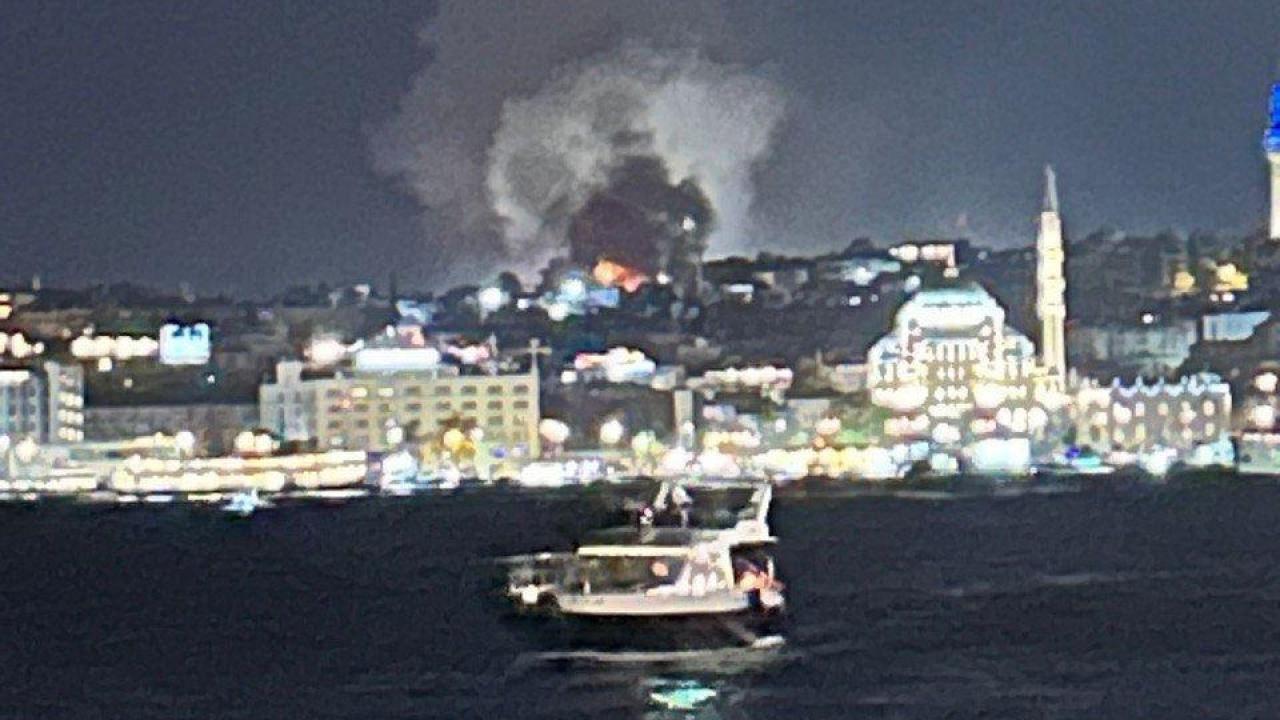 Kapalıçarşı’da yangın paniği