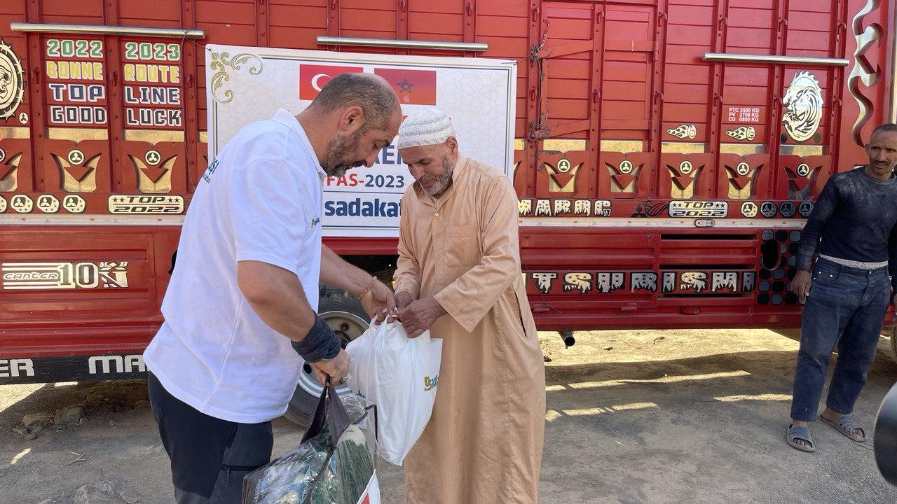 Sadakataşı ekipleri deprem bölgesi Fas’ta