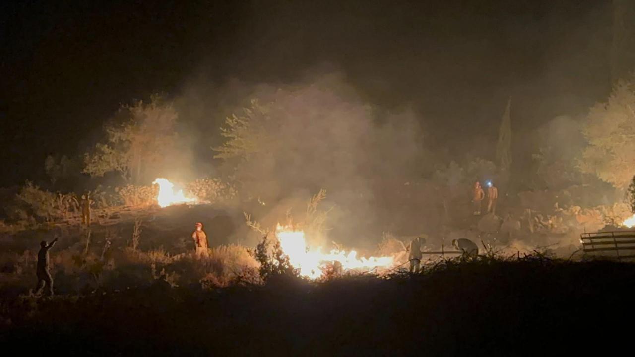 Söke’de çıkan maki yangını 2 saatte söndürüldü