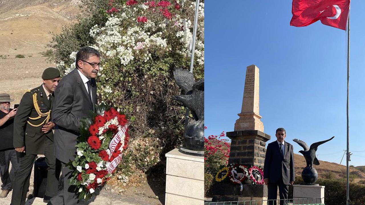 Türkiye’nin İsrail Büyükelçisi, ilk Türk havacılık şehitlerinin anıtını ziyaret etti