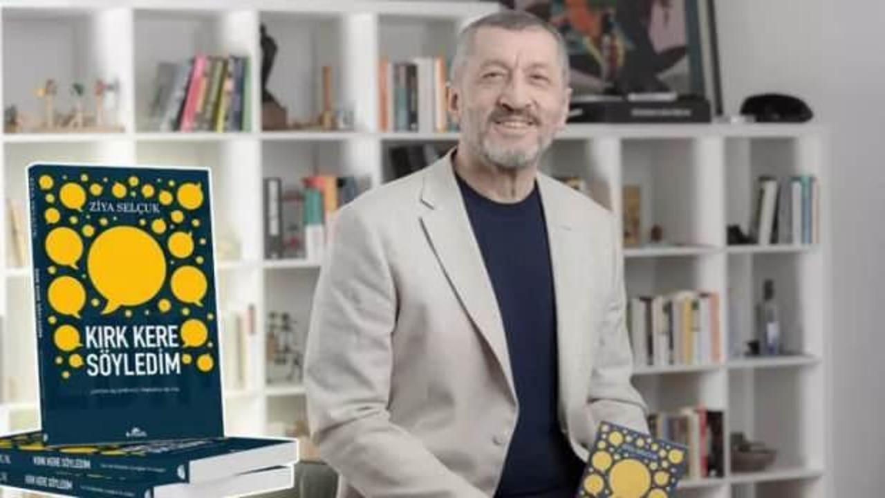 Eski Bakan Selçuk’tan yeni kitap: Kırk Kere Söyledim