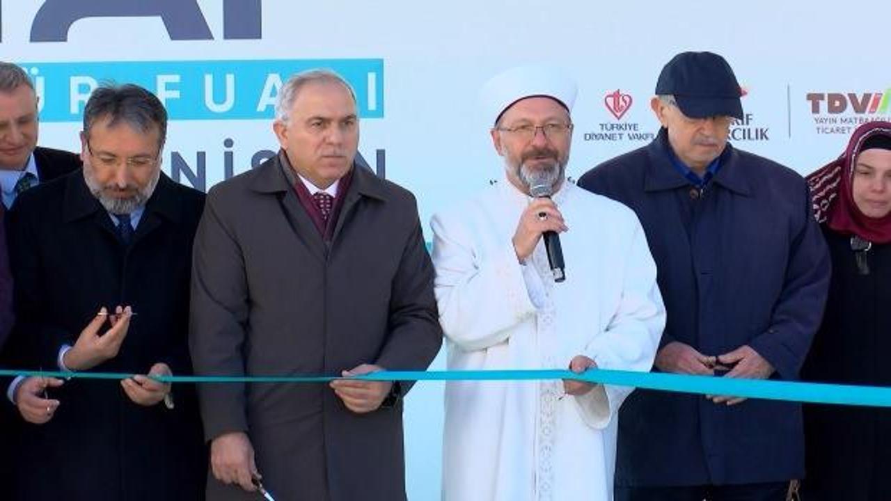 40. Türkiye Kitap ve Kültür Fuarı Fatih Camii’nde açıldı