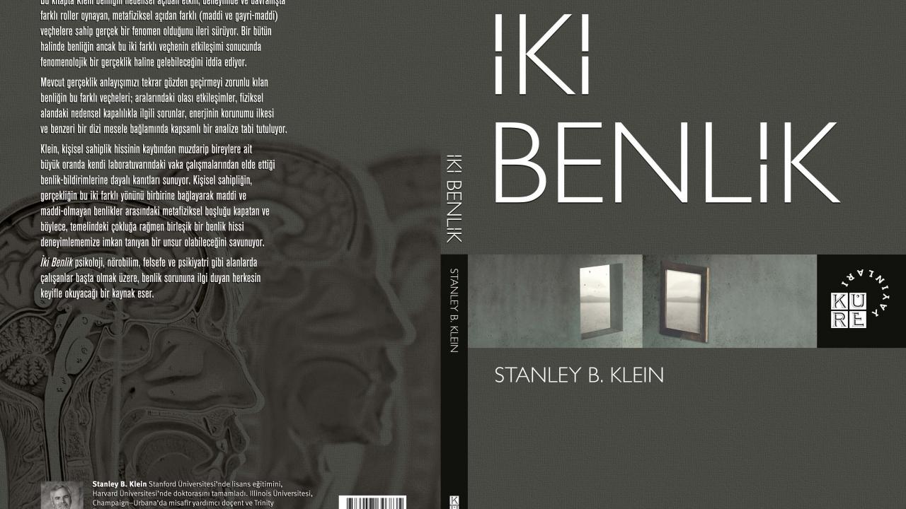 Felsefe ve Nörobilim dizisinden yeni kitap: İki Benlik