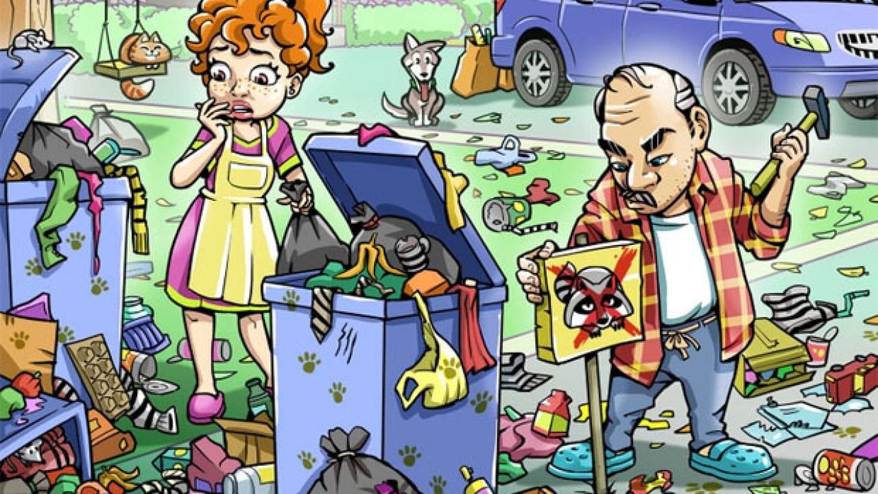 Görsel IQ’nuzu test etmek için optik illüzyon testi: Görseldeki insanlardan saklanan rakunu 15 saniye içerisinde sadece bir dahi görebilir!