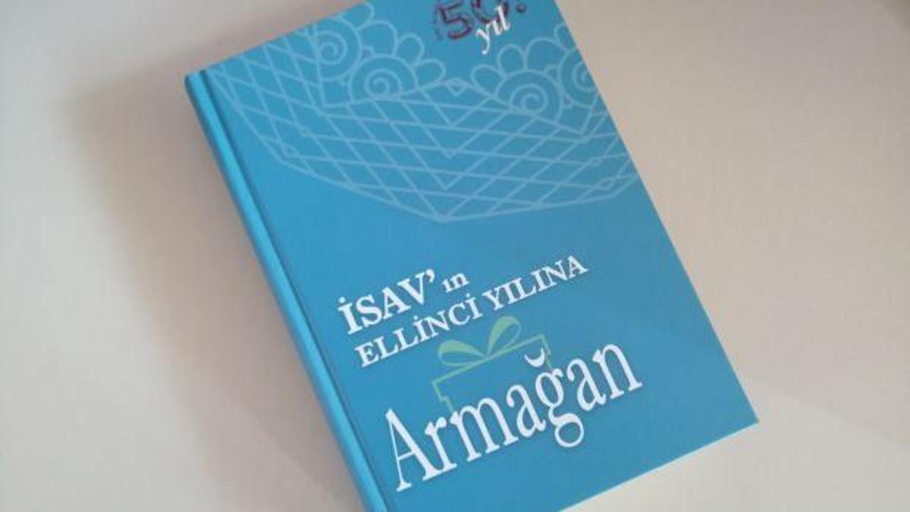 İSAV’ın 50 yıllık hizmetleri kitaplaştı