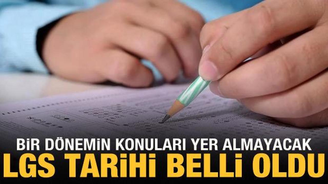 LGS tarihi belli oldu: Bakan Özer duyurdu