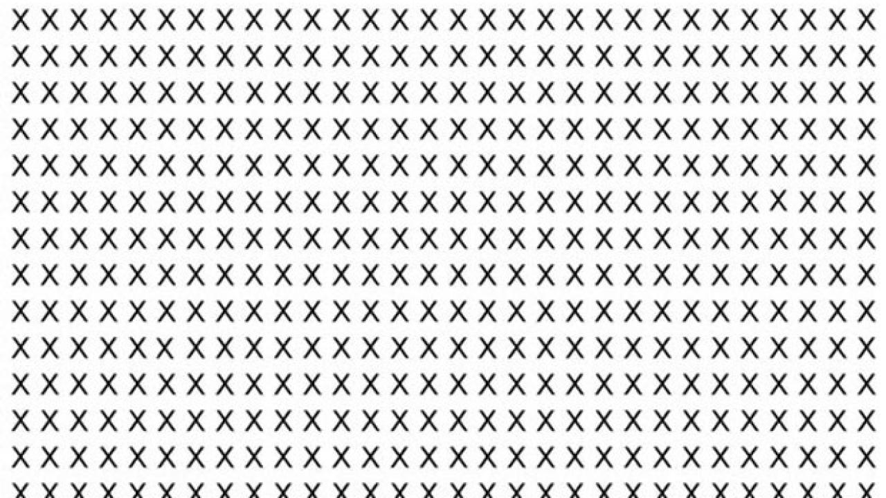 Görsel zekasına güvenenler ekran başına: X’lerin arasına gizlenmiş 5 Y’yi 7 saniyede bulun!