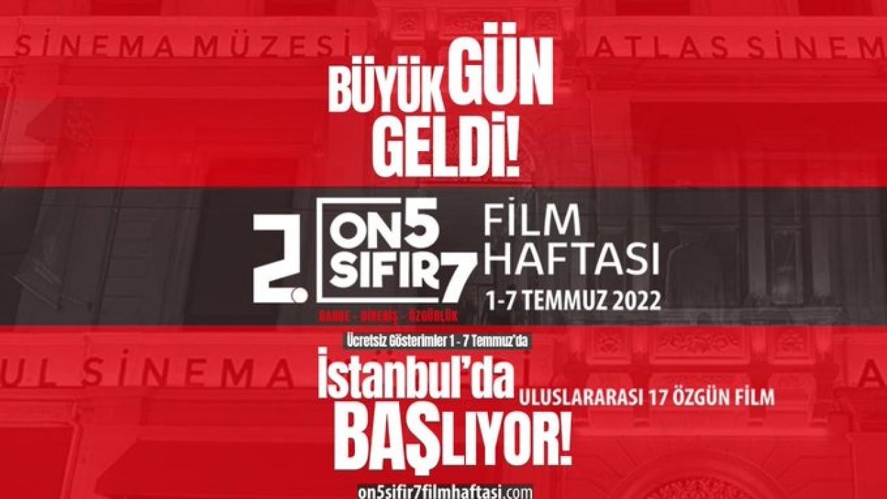 On5Sıfır7 Film Haftası açılış töreni Atlas Sineması’nda gerçekleşecek