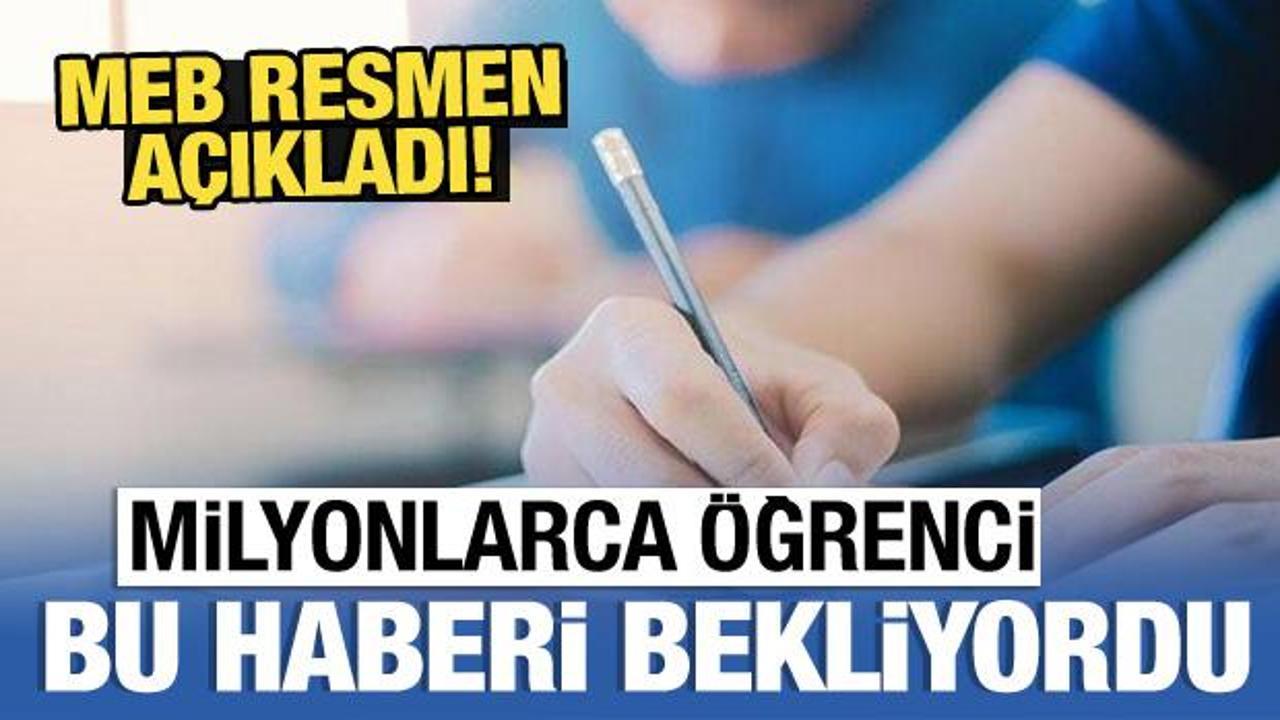 Son Dakika: LGS tercih kılavuzu yayımlandı