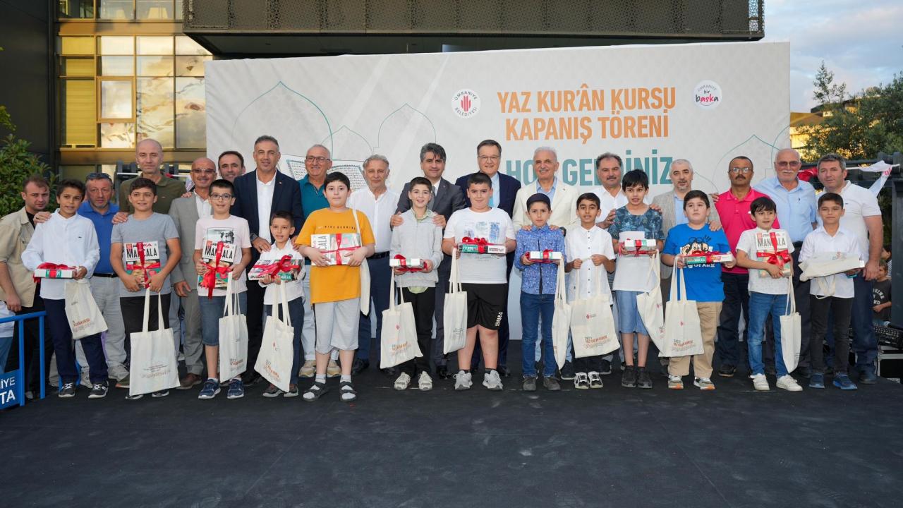 Ümraniye’de 2 bin çocuk Kur’an öğrendi