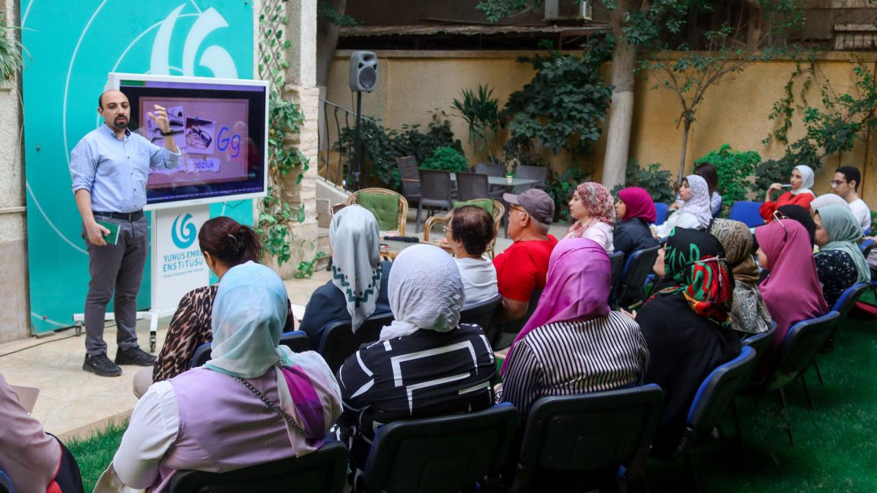 Yunus Emre Enstitüsü’nden Mısır’da Türkçe kursu