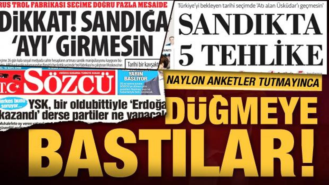 6’lı masa hezimete kılıf örüyor… Naylon anketler tutmadı, şaibe yalanı başladı