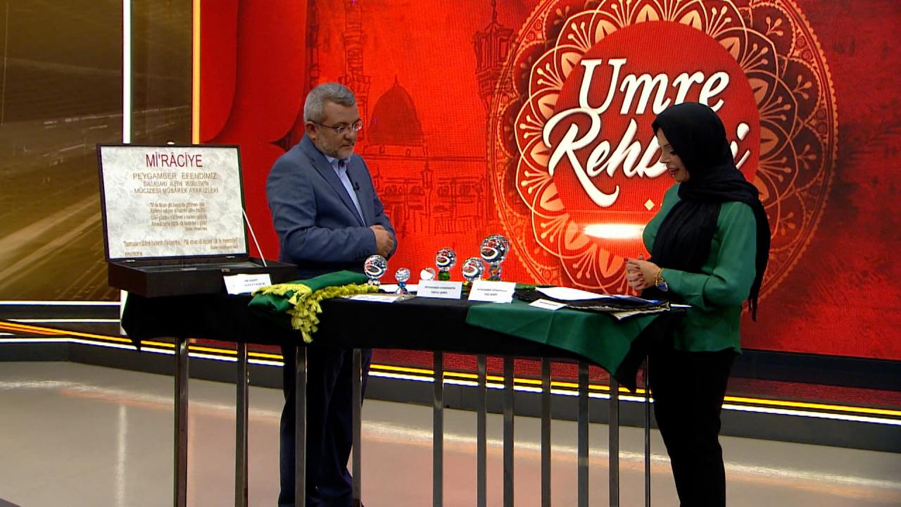 Mukaddes emanetler Umre Rehberi’nde