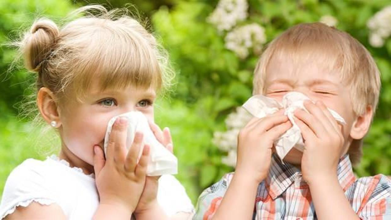 Bahar alerjisi uyarısı: Alerjik çocuklarda aşı ihmal edilmemeli