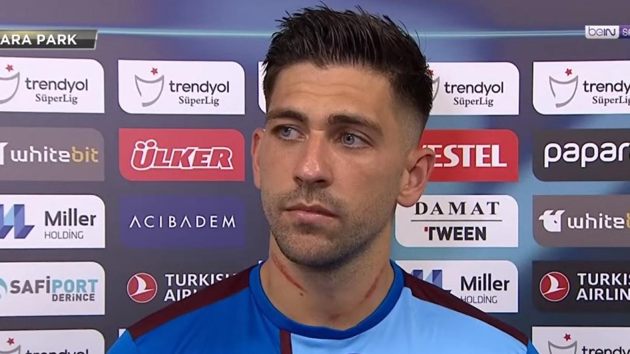 Bakasetas’ın maçın ardından oluşan görüntüsü olay oldu