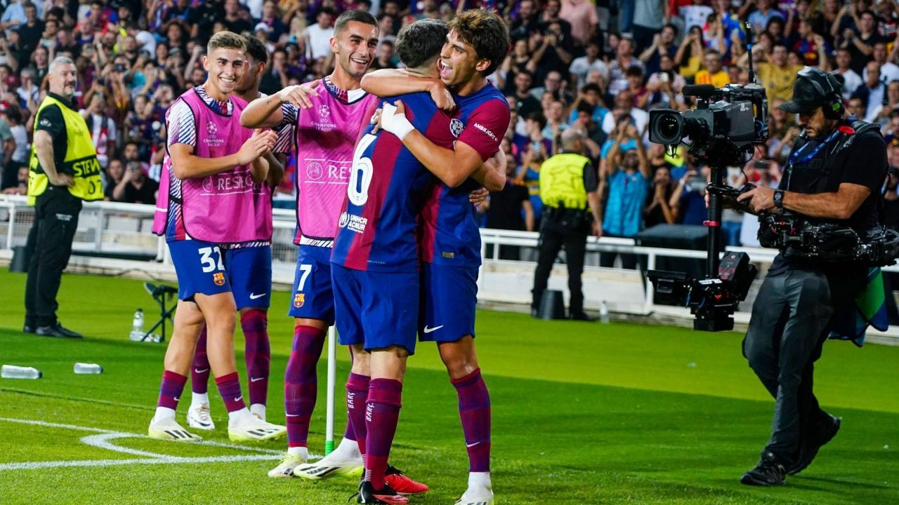 Barcelona’dan Şampiyonlar Ligi’ne müthiş başlangıç
