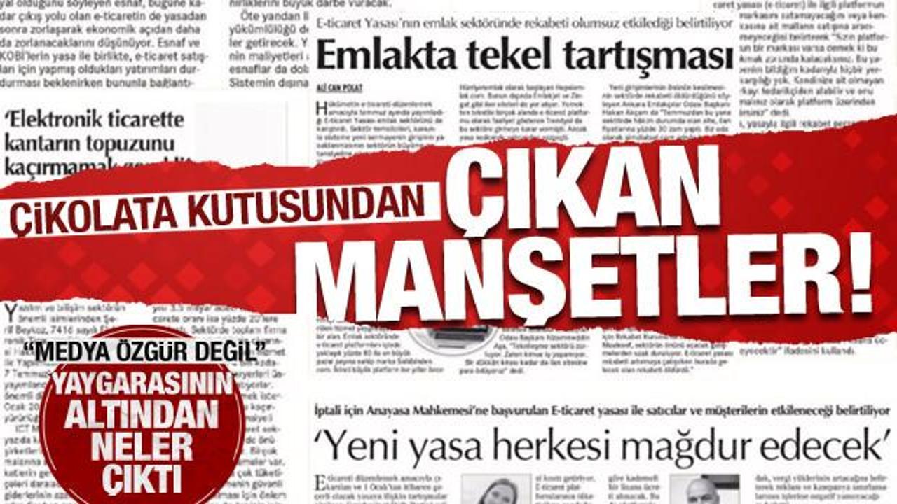 Çikolata kutusundaki paralar Cumhuriyet’in haber dilini böyle değiştirmiş! İşte o haberler
