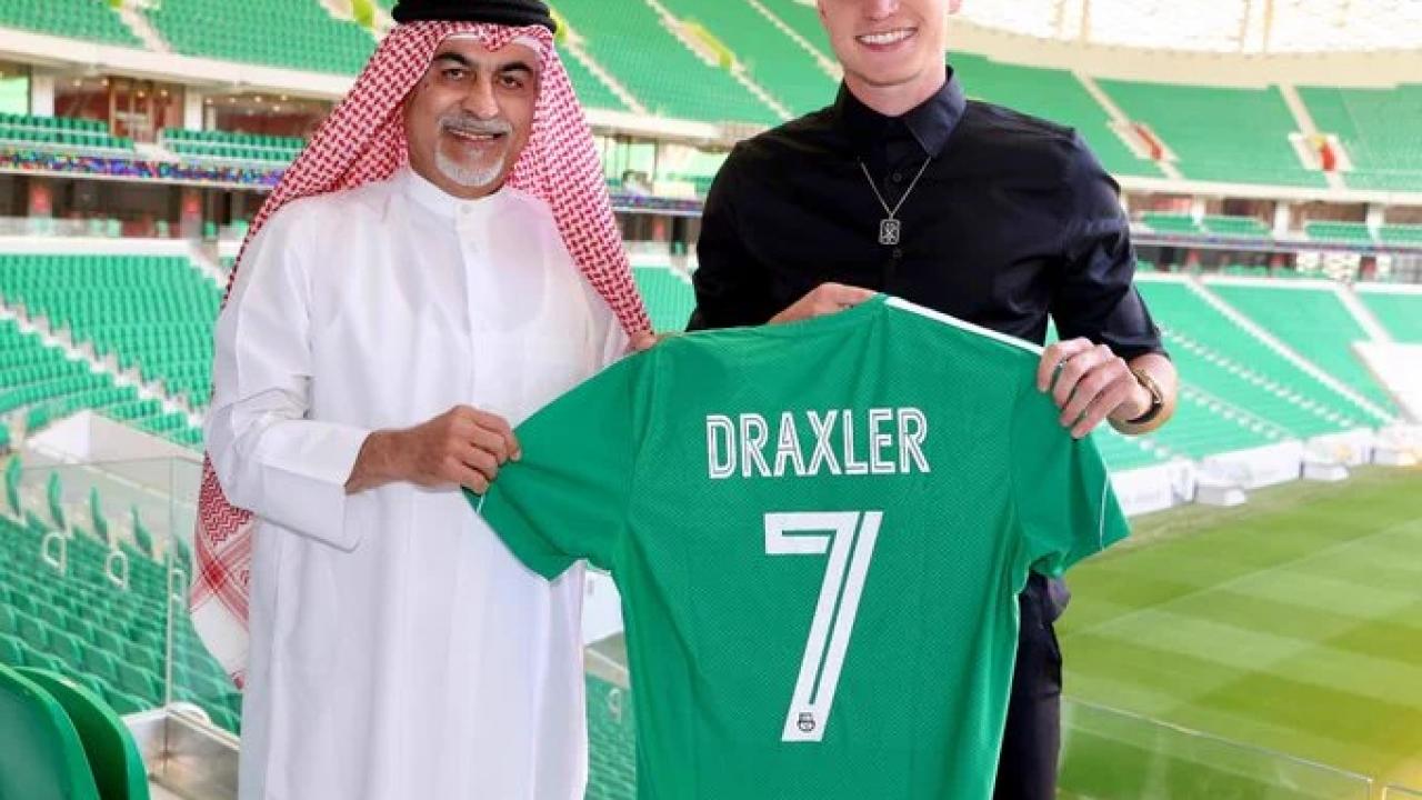 Draxler’den 2 yıllık imza! Suudi Arabistan’a gitti