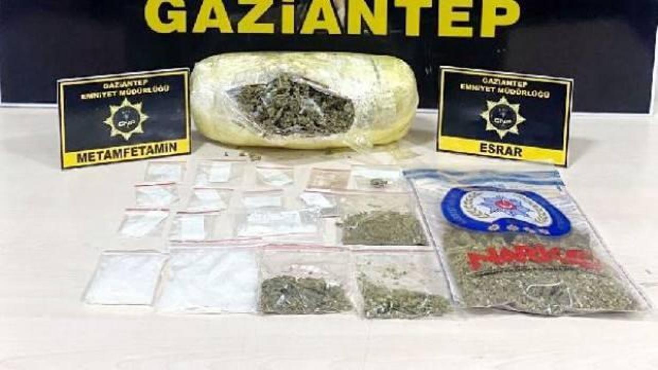 Gaziantep’te uyuşturucu ticaretine 15 gözaltı