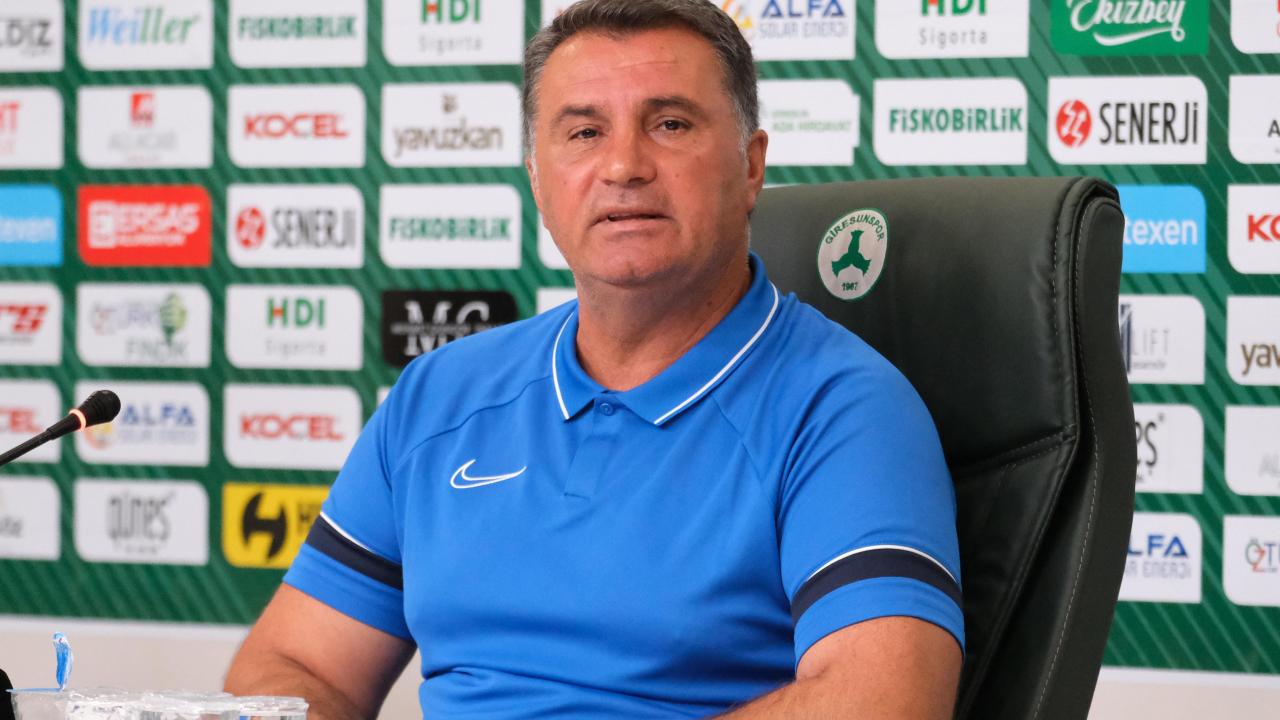Giresunspor’un ilk yarı hedefi en az 15 puan toplamak