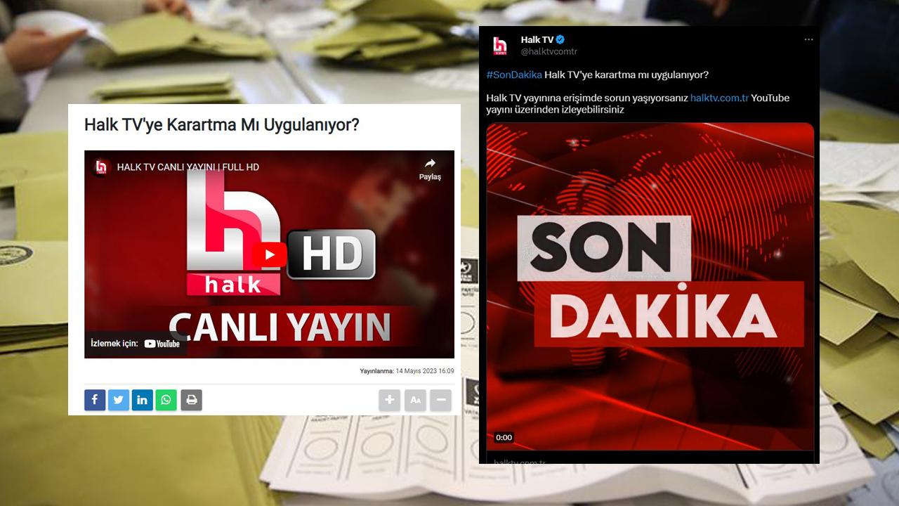 ‘Halk TV’ye karartma uygulanıyor’ iddiası çürütüldü