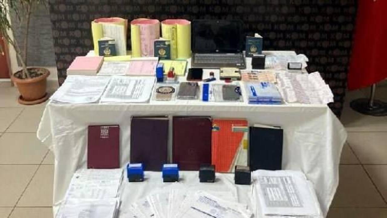 İzmir’de sahte fatura operasyonu