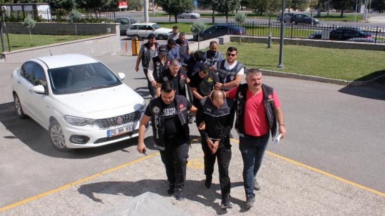 Karaman’da uyuşturucu operasyonunda 2 tutuklama