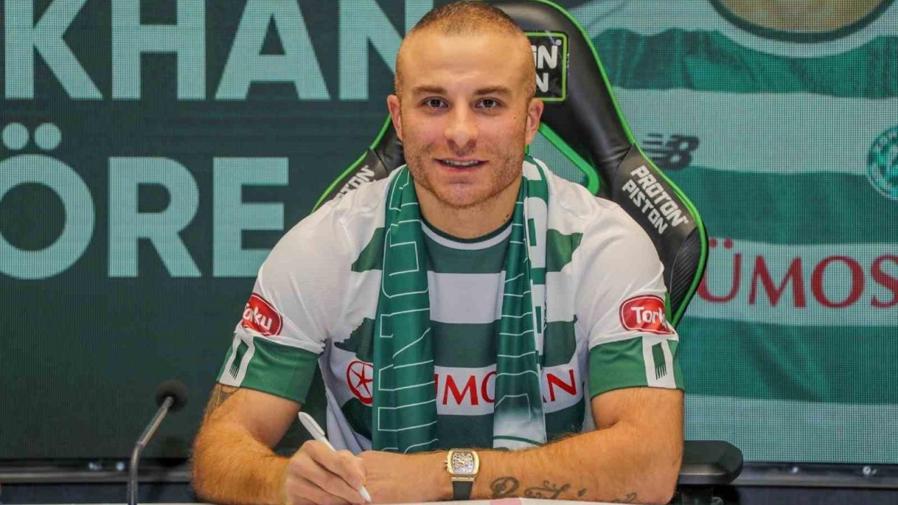 Konyaspor, Gökhan Töre’yi renklerine bağladı