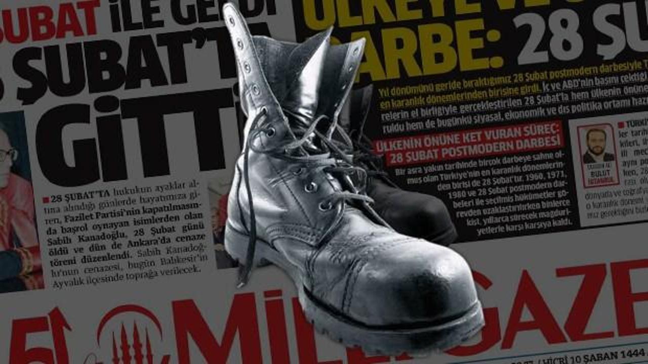 Milli Gazete 28 Şubat’ı 2 gün sonra hatırladı