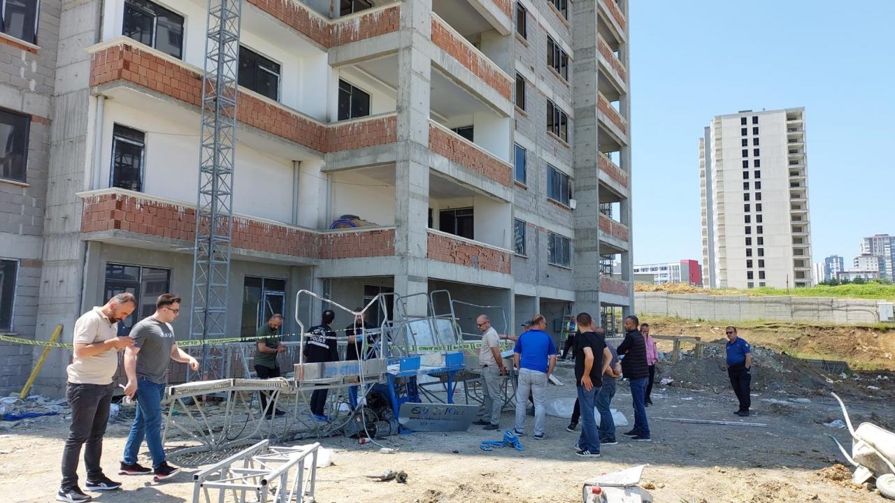 Montajı yapılmadan çalıştırıldı! 22’inci kattan zemine düşen işçi yaşamını yitirdi