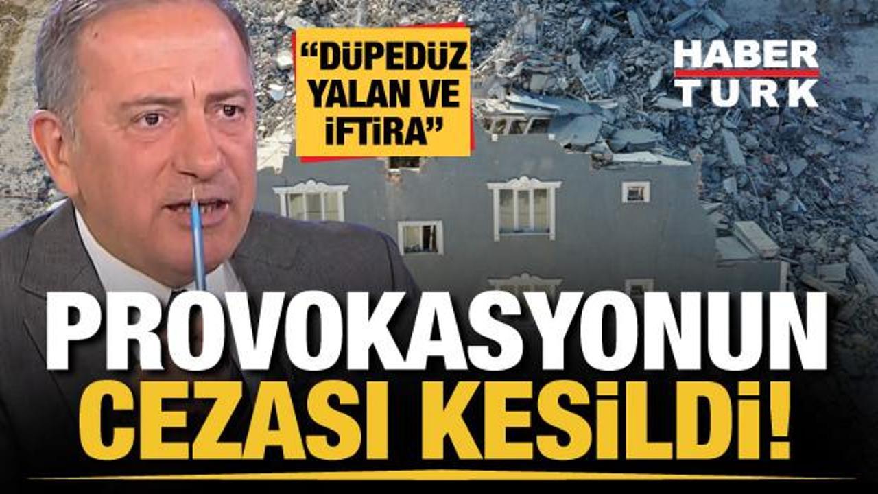 RTÜK, Fatih Altaylı’nın depremle ilgili provokatif yalanı için cezayı kesti