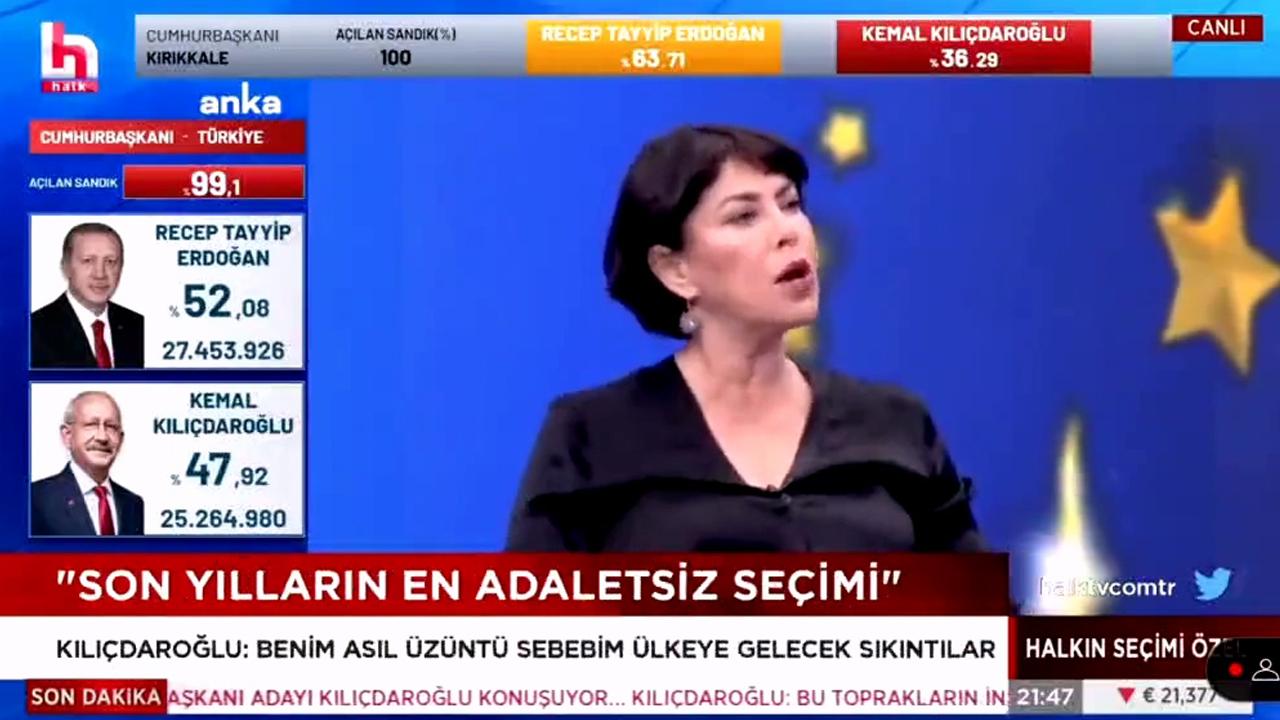 Şirin Payzın: Kılıçdaroğlu yenilmedim diyor, bence de yenilmedi