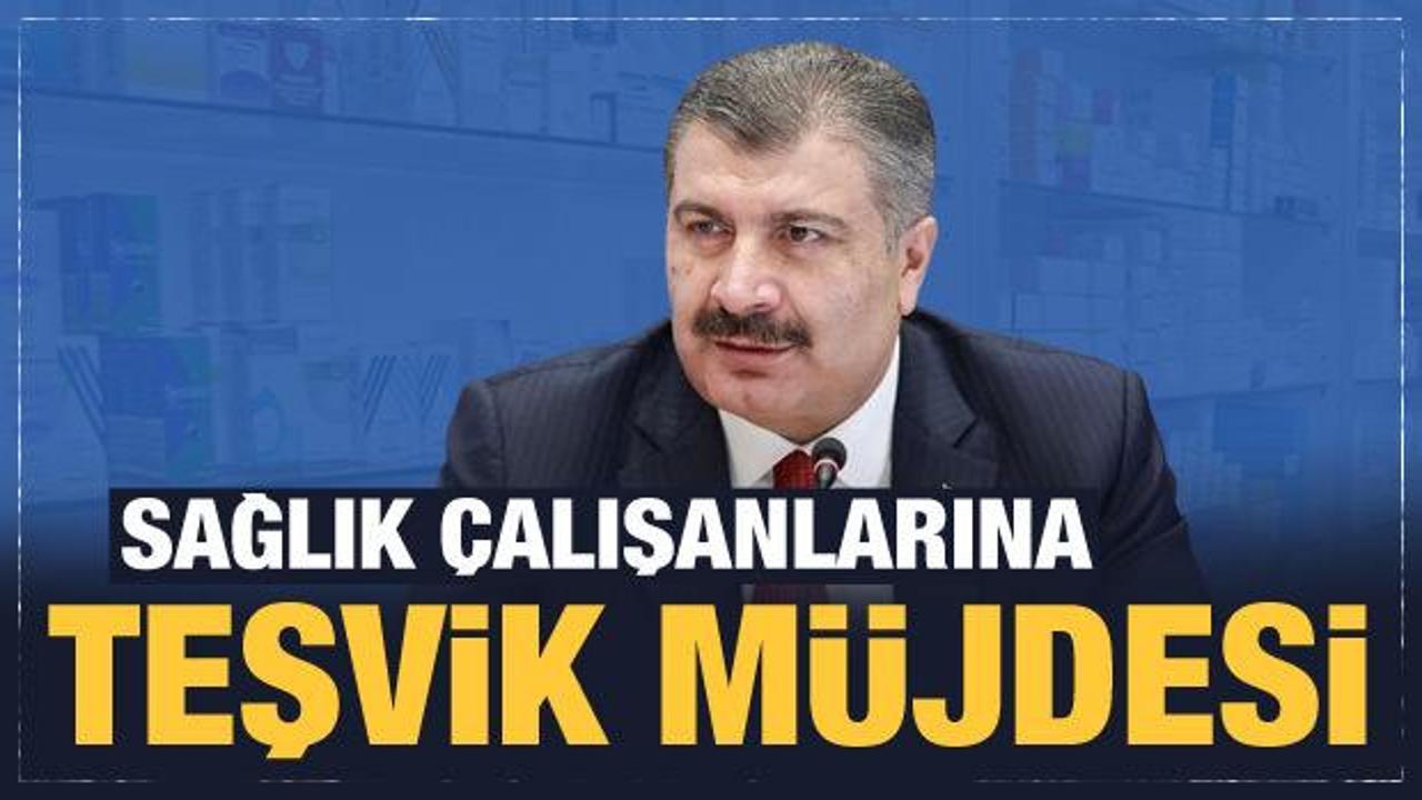Son Dakika… Bakan Koca’dan sağlık çalışanlarına teşvik müjdesi