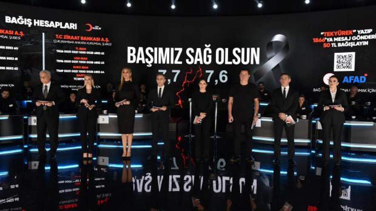 Türkiye Tek Yürek yardım kampanyasına bağışlar yağdı…