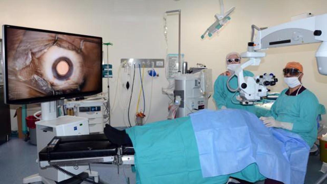 Türkiye’de ilk: Göz ameliyatlarında yeni dönem