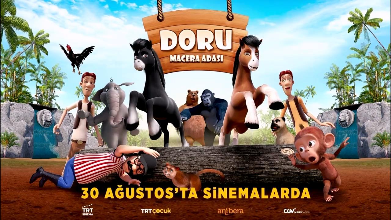 TRT ortak yapımı ‘Doru: Macera Adası’ 30 Ağustos’ta vizyona girecek