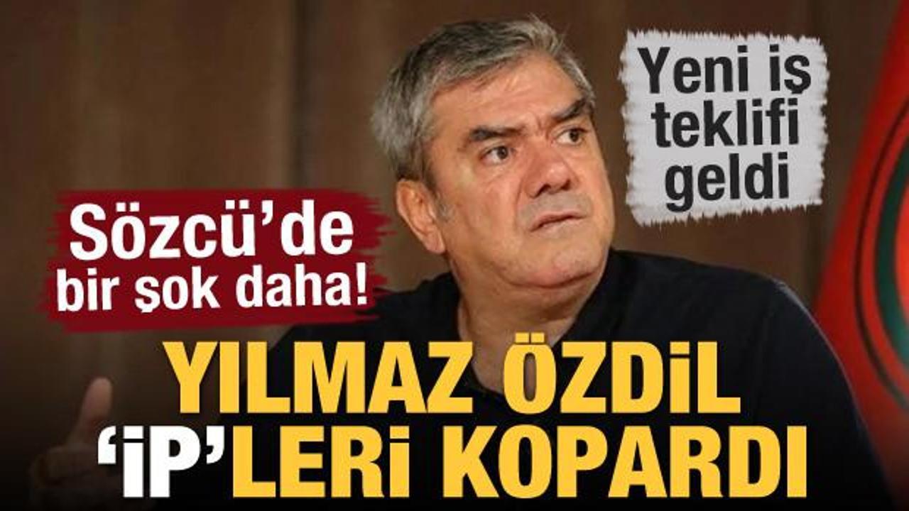 Yılmaz Özdil Sözcü Gazetesi’nden de ayrıldı